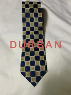 ダーバン　DURBAN ネクタイ イタリア生地　日本縫製　シルク100% 美品