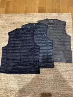 チ*ィ様 ユニクロ　ウルトラライトダウンベスト　3枚セット