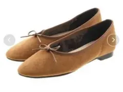 JELLY BEANS フラットシューズ 112-26014 キャメル