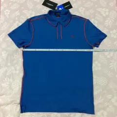 ☆新品 J.LINDEBERG ジェイ.リンドバーグ ポロシャツ 青 M 春夏 - メルカリ