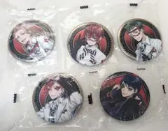 ツイステッドワンダーランド 缶バッジ 5個セット ディズニー ハーツラビュル寮