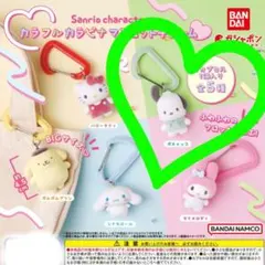 ☆ ポチャッコ ☆サンリオキャラクターズ　カラフルカラビナ　マスコット　チャーム