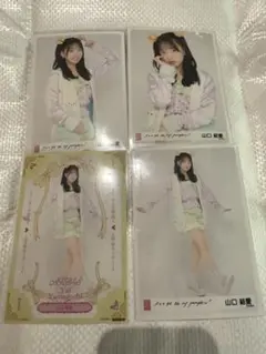 山口結愛 AKB48 Oh my pumpkin 会場限定生写真　3弾 4枚