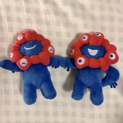 万博 ミャクミャク 手つなぎペアキーホルダー