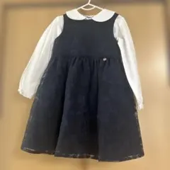 bebe Tartine et Chocolatドレス シャツセット110cm