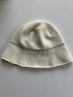 アイボリー バケットハット UVカット