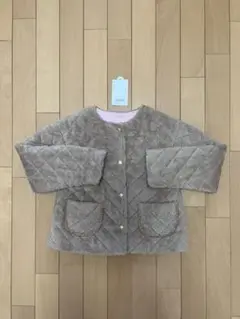[alc]size:130☆美品☆ボアキルティングアウター ジャケット