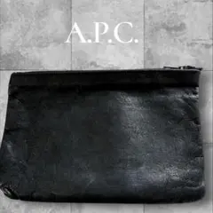 A.P.C. （アーペーセー）　小銭入れ　レザー　黒　ブラックのサムネイル