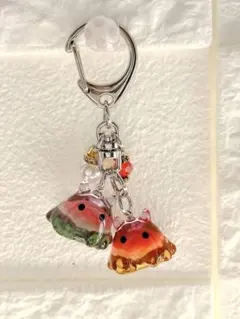 ♡レジンめんだこダブルチャーム♡51