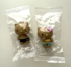 みんなでバカンスフィギュア キティ ダニエル 日焼けキティ カプセルトイ