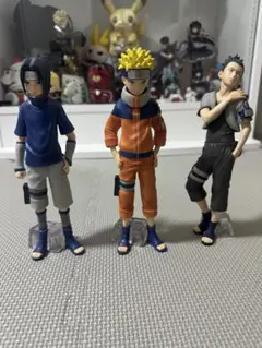 NARUTO 一番くじ フィギュア 3点セット+おまけ付き メルカリ