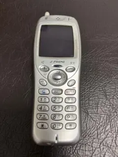 J-PHONE J-T05 シルバー 携帯電話本体　ジャンク品