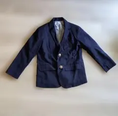 セレモニー用紺ブレザー　男児120サイズ　B:MING BY BEAMS