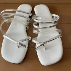 PAGEBOY クリアフラットサンダル　Mのサムネイル