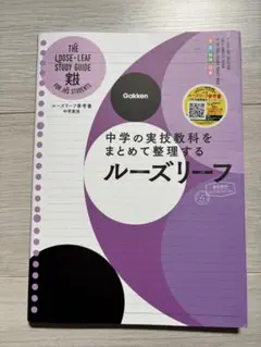 学研 中学の実技教科をまとめて整理するルーズリーフ