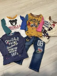 DOUBLE.B 5点セット ベビー服　まとめ売り