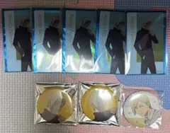 呪術廻戦 アニメーション展 クリアカード 缶バッジ プール掃除 七海