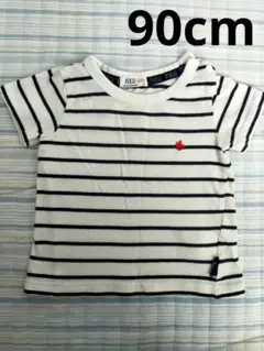 ポロラルフローレン　綿100%　ボーダー　半袖Tシャツ　90cm