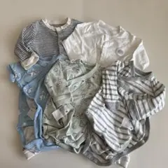 【5枚セット】ユニクロ　ロンパース　ボディスーツ　サイズ70