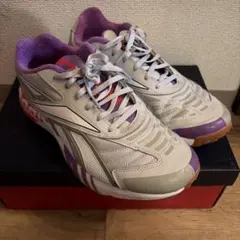 Reebok スニーカー パープル×グレー