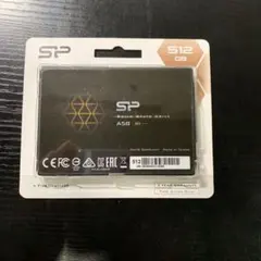 シリコンパワー512GB SSD 3D NAND A58 - メルカリ