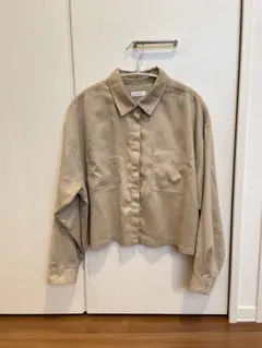 LOWRYS FARM ベージュ 長袖シャツ