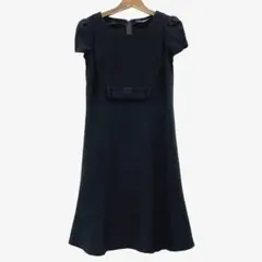 M'S GRACY ブラックフォーマル半袖ワンピース1693