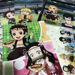 鬼滅の刃　クリアファイル5枚セット