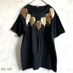 CACTUS California Tシャツ L USA製 スタッズ Y2K 黒のサムネイル
