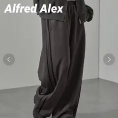 N146 Alfred Alex トラックパンツ イージーパンツ ストレッチ