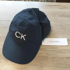 ○新品○ハワイ購入○Calvin Klein CK キャップ ブラック - メルカリ
