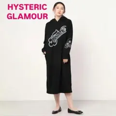 ヒステリックグラマー 美品 SUNDAY GIRL ワンピース ビックロゴ F