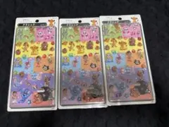 ディズニーキャラクターシール3セット
