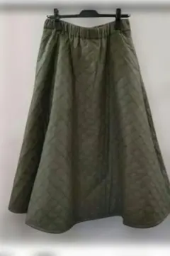 キルティングスカート ロングスカート