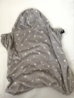 フード付き抱っこひもカバー 星と月柄