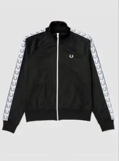 フレッドペリー ブラック ★トラックジャケット　ジャージ　Mサイズ