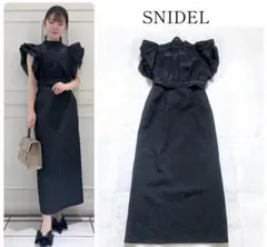 完売品 24SS snidel ボレロセットジャガードドレス オケージョンドレスのサムネイル
