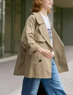 Spick and Span　 C/Pミドル丈トレンチコート　36サイズ