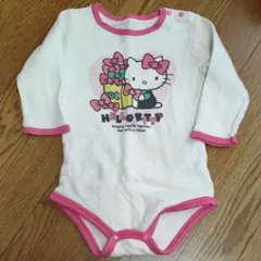 ハローキティ　ロンパース 肌着 90
