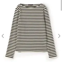 TOMORROWLAND コットンフライスボーダー ロングスリーブプルオーバー