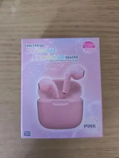 Bluetooth ワイヤレスイヤホン ピンク