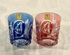 VG クリスタルガラス カットグラスセット