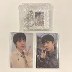 BTS ジン トレカ2枚とキーホルダーセット