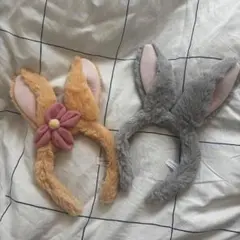 ミスバニー とんすけ カチューシャセット