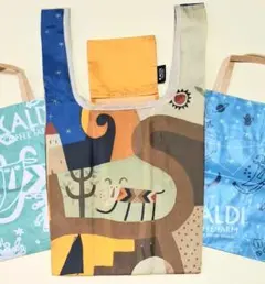 【美品・おまけ付き】KALDI エコバッグ