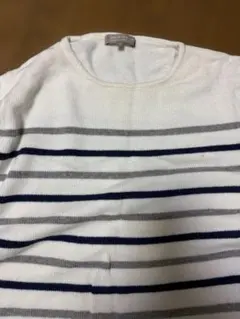 A DAY IN THE LIFE ストライプカットソー L