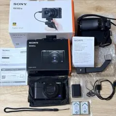 中古】SONY デジカメ RX100m7 純正バッテリー ケース ストラップ付