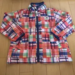 ホットビスケッツ　チェック柄　ウインドブレーカー