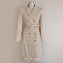 ワンピース OL オフィスレディー 長袖 ワンピース ブラック 黒 ベージュ