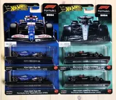 ホットウィール　F1　Visa Cash App RB　メルセデス　4台セット